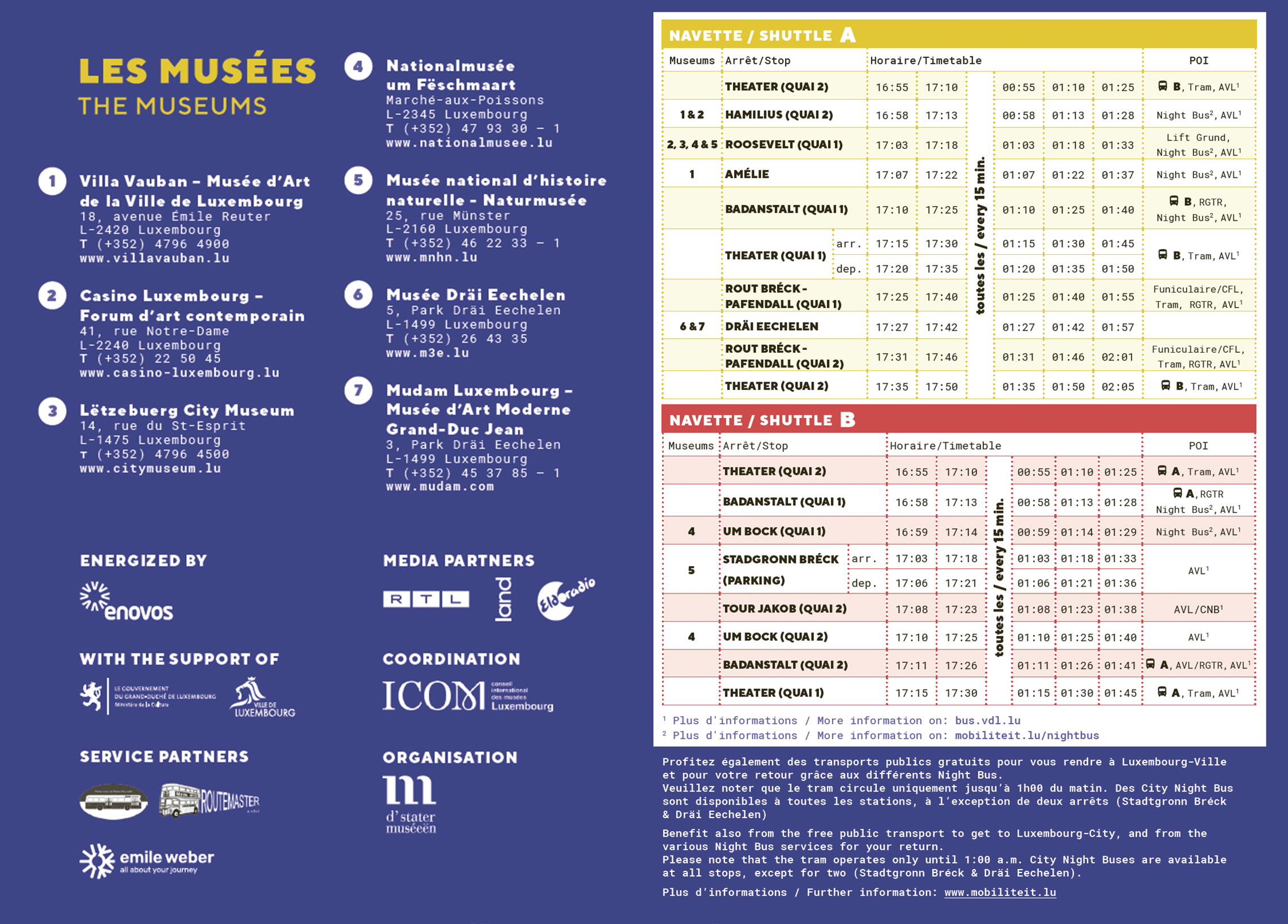 Horaire