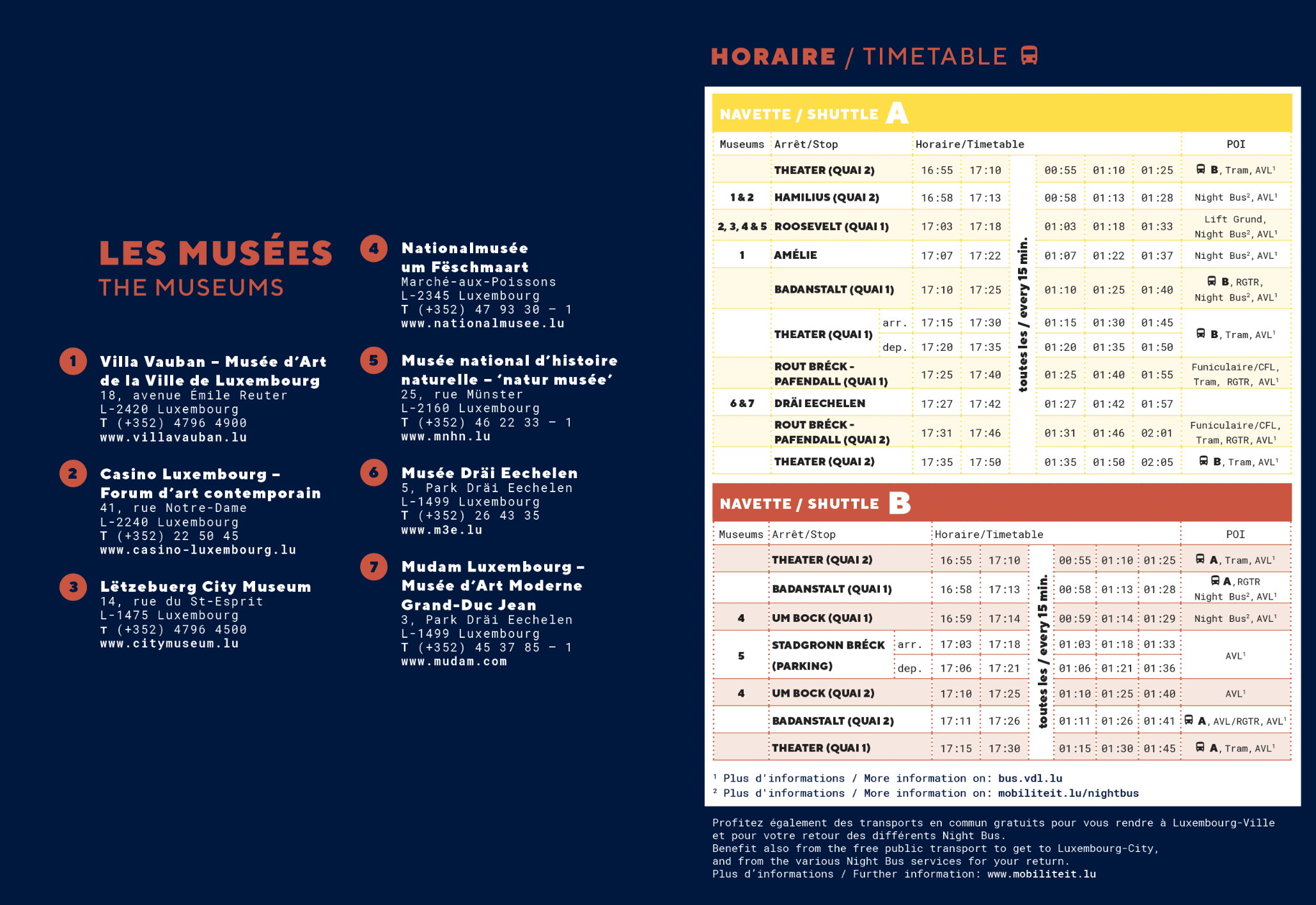 Horaire